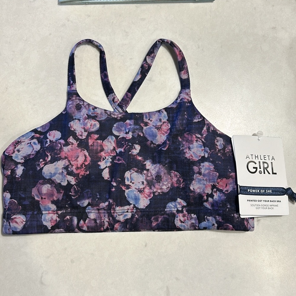 Never been worn girls Athleta outfit
